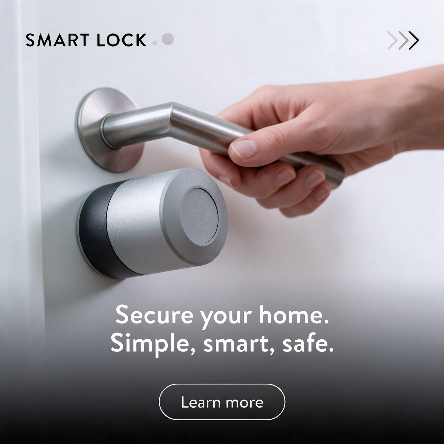 Smart Lock – Secure Your Home. Simple, Smart, Safe.